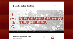Desktop Screenshot of deportes.cumbresblogs.com